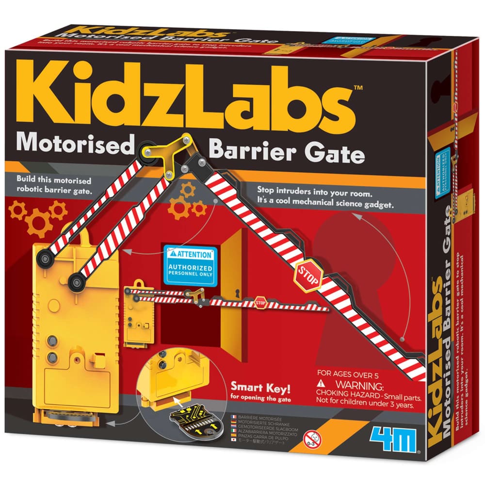 KidzLabs - Motorised Barrier Gate - BigjigsToys_INT 4893156034472