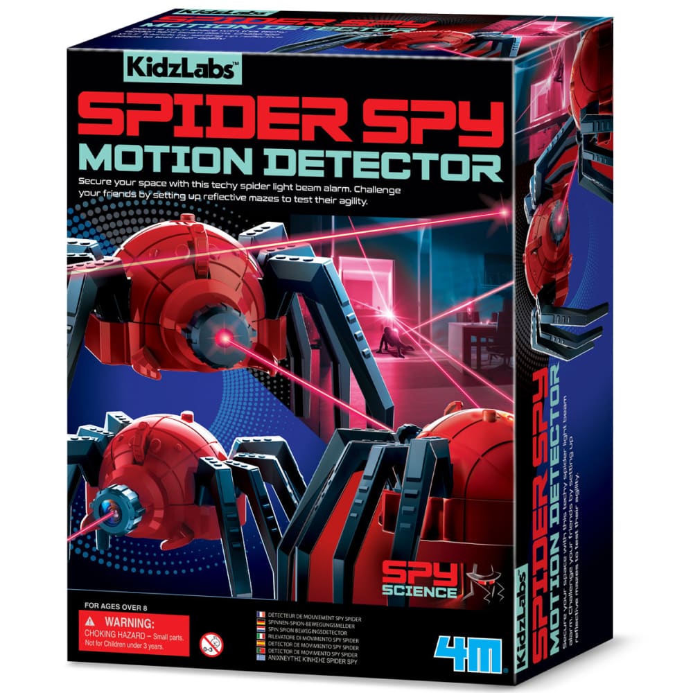 Kidzlabs Spider Spy Motion Detector - BigJigs Toys