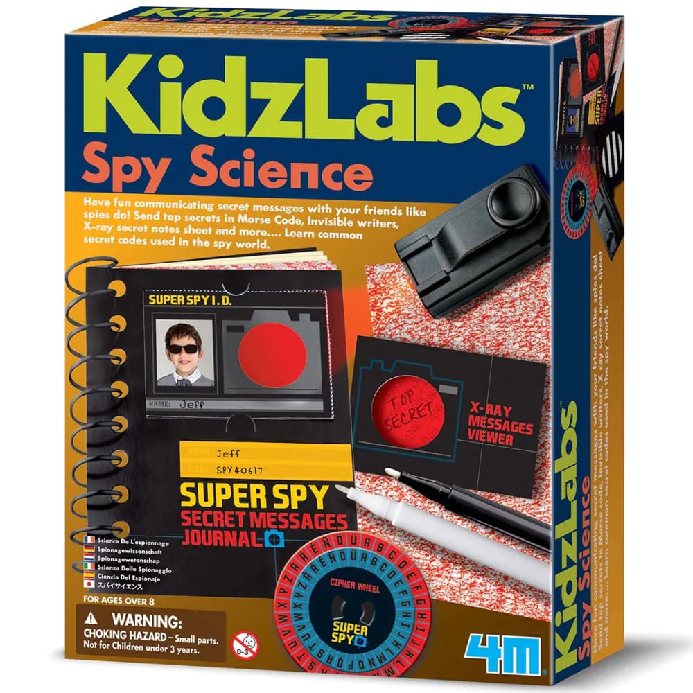 KidzLabs Spy Science - 4M Great Gizmos 4893156032959