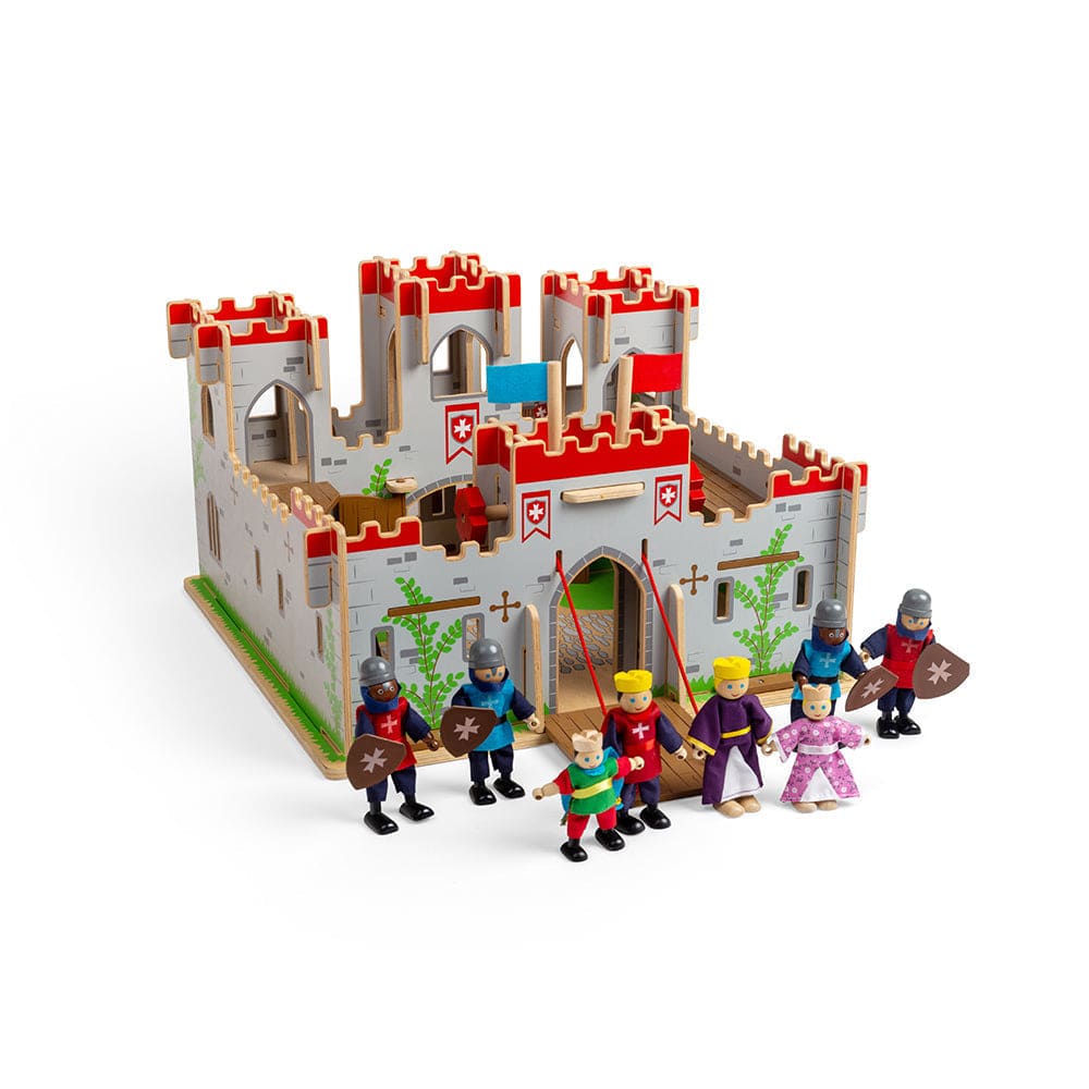 King George’s Castle Toy Bundle - Bigjigs Toys 691621678848