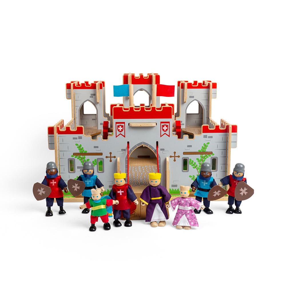 King George’s Castle Toy Bundle - Bigjigs Toys 691621678848