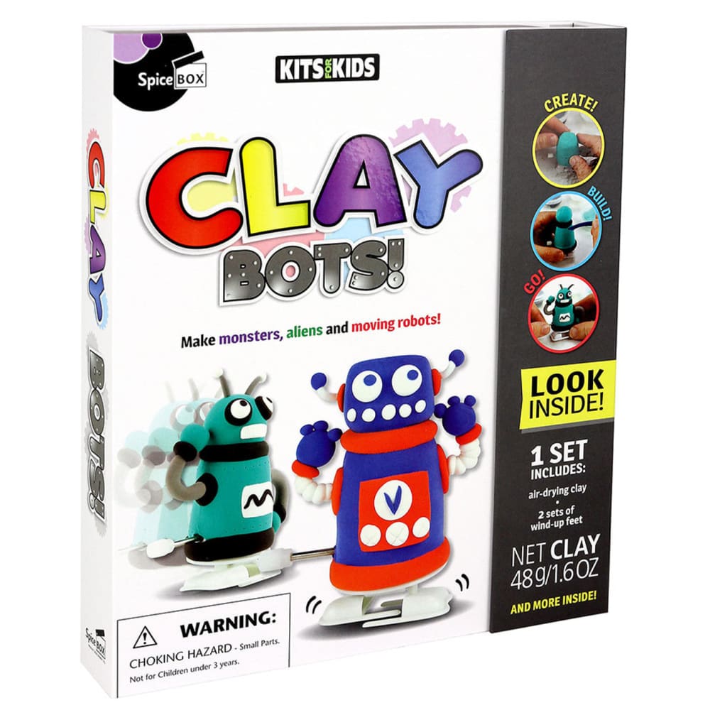 Kits for Kids Clay Bots - SpiceBox