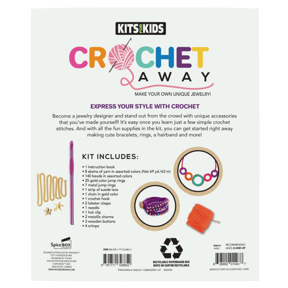 Kits for Kids Crochet Away - SpiceBox
