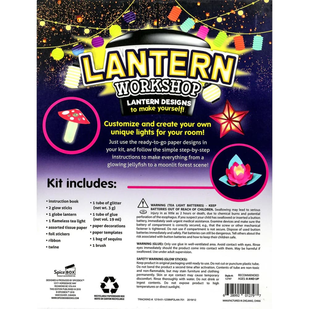 Make & Play Lanterns Workshop - SpiceBox