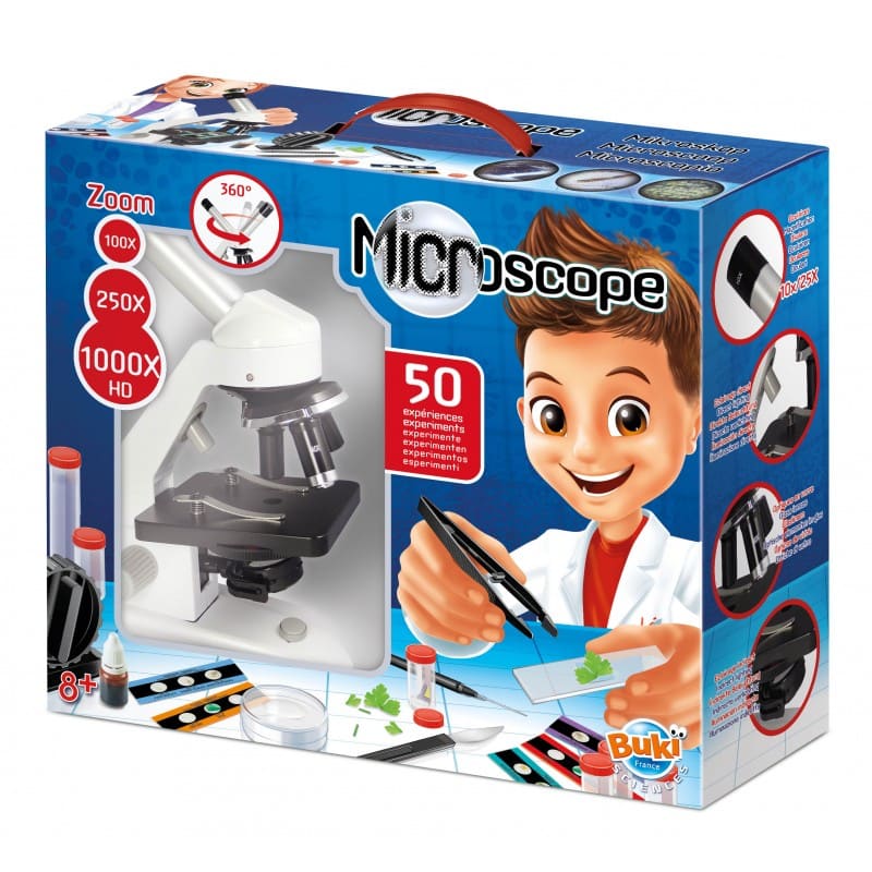 Microscope with 50 experiments - Halilit