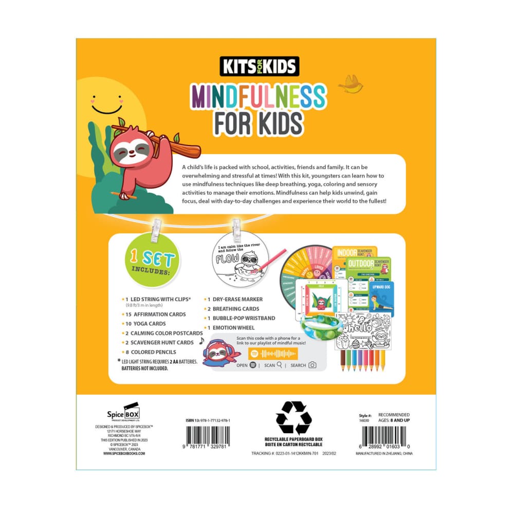 Mindfullness for Kids - spice box