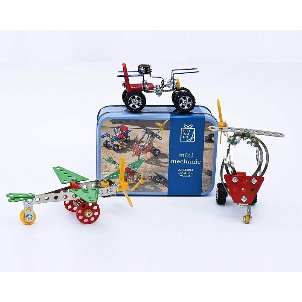 Mini Mechanic Construction Set Gift in a Tin - Apples to Pears