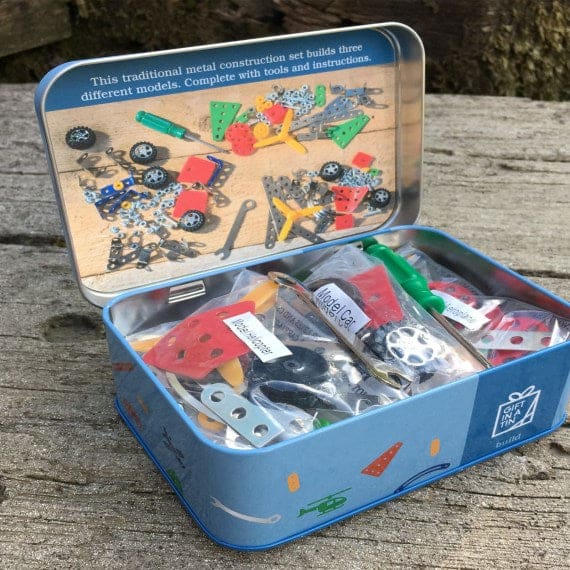 Mini Mechanic Construction Set Gift in a Tin - Apples to Pears