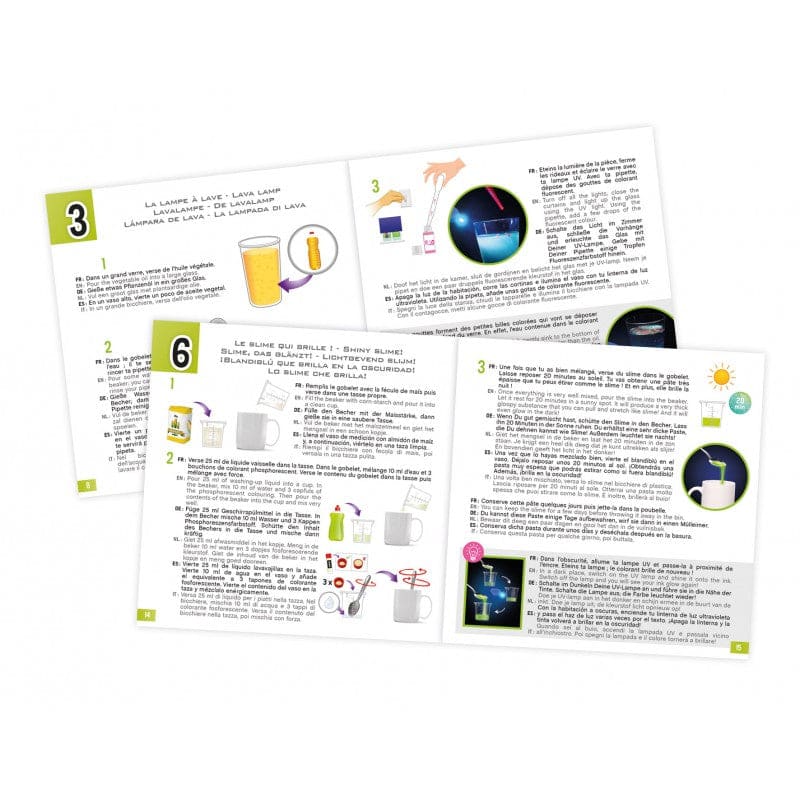 MiniLAb Fluo & Glow - 4M Great Gizmos
