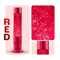 Nova Baby Glitter Lamp Red