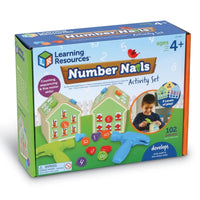 Number Nails! Activity Set - Learning Resources