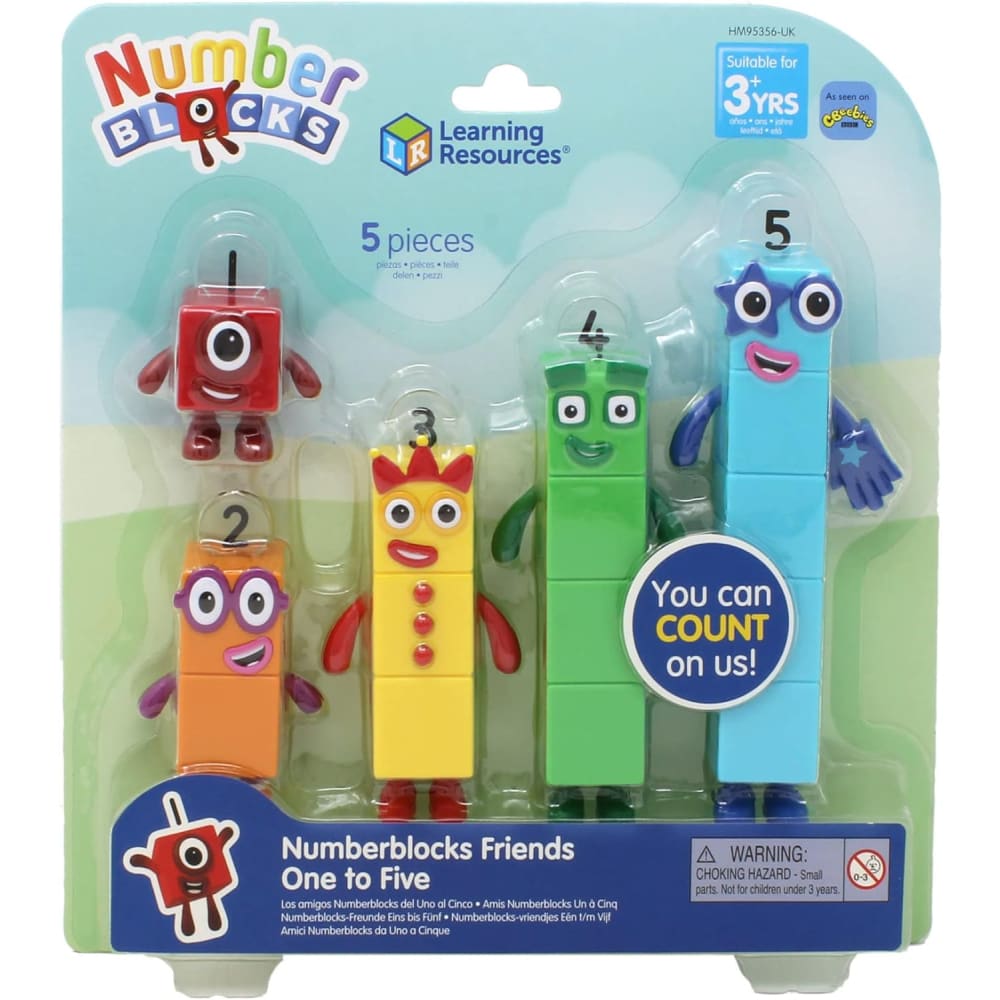 Numberblocks 1-5 Play Figures - Learning Resources