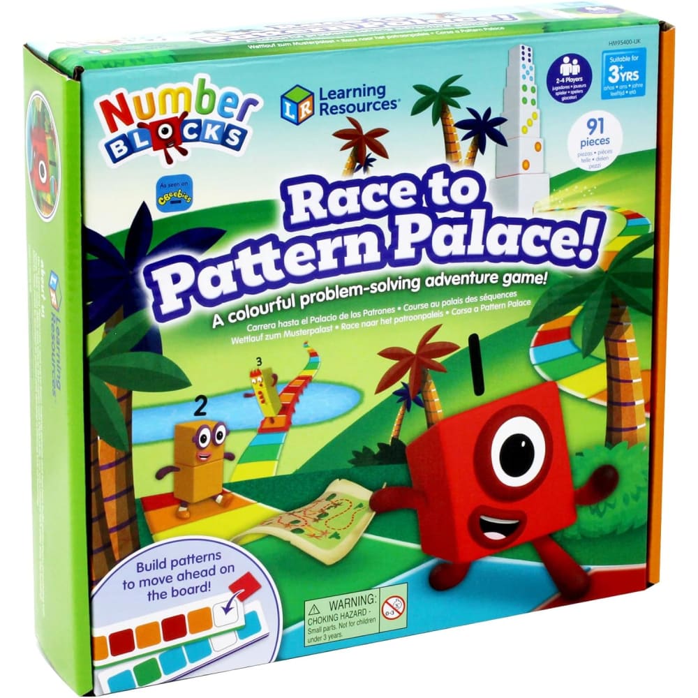Numberblocks Race to Pattern Palace - Learning Resources