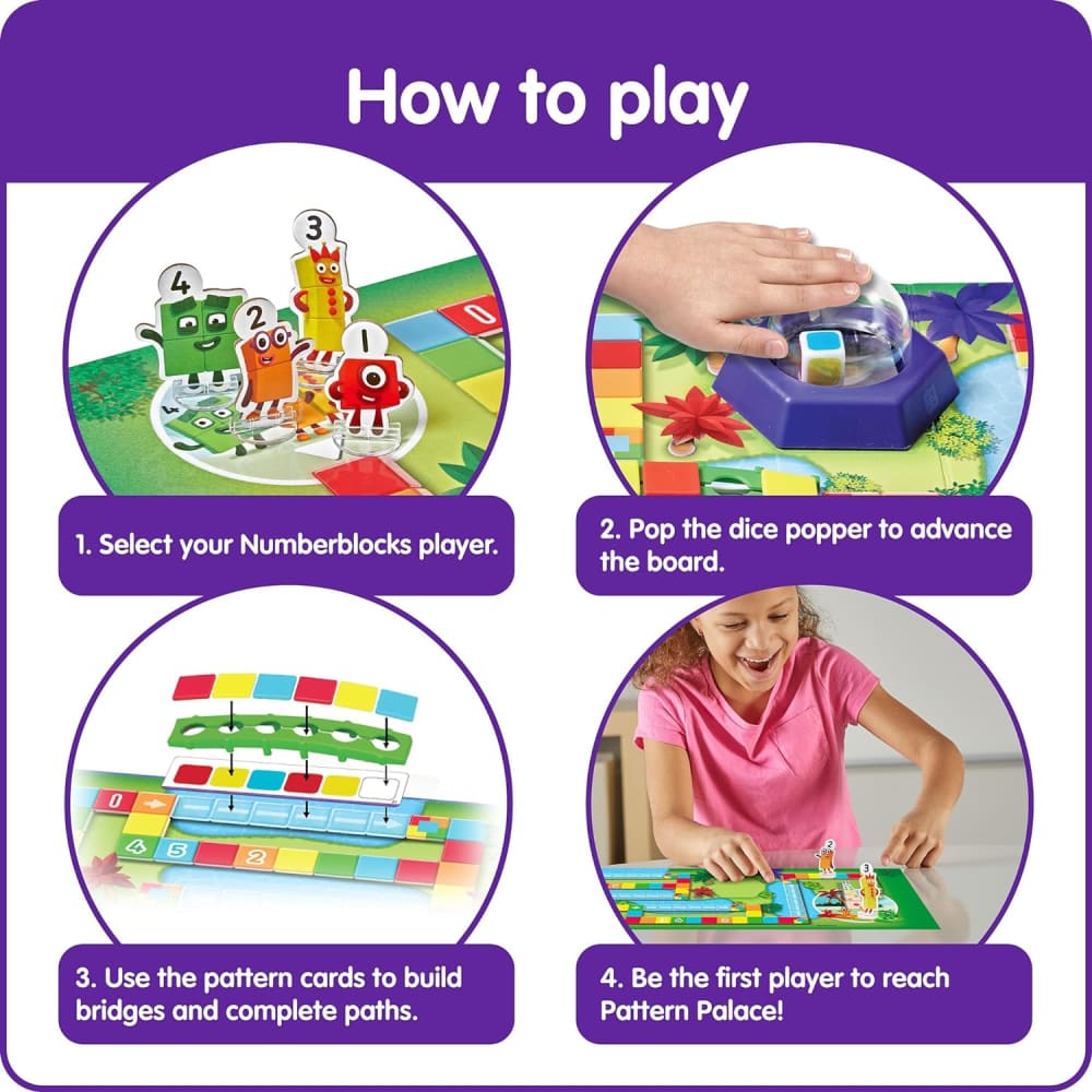 Numberblocks Race to Pattern Palace - Learning Resources