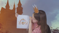 Imagine It Princess Stencil Stories