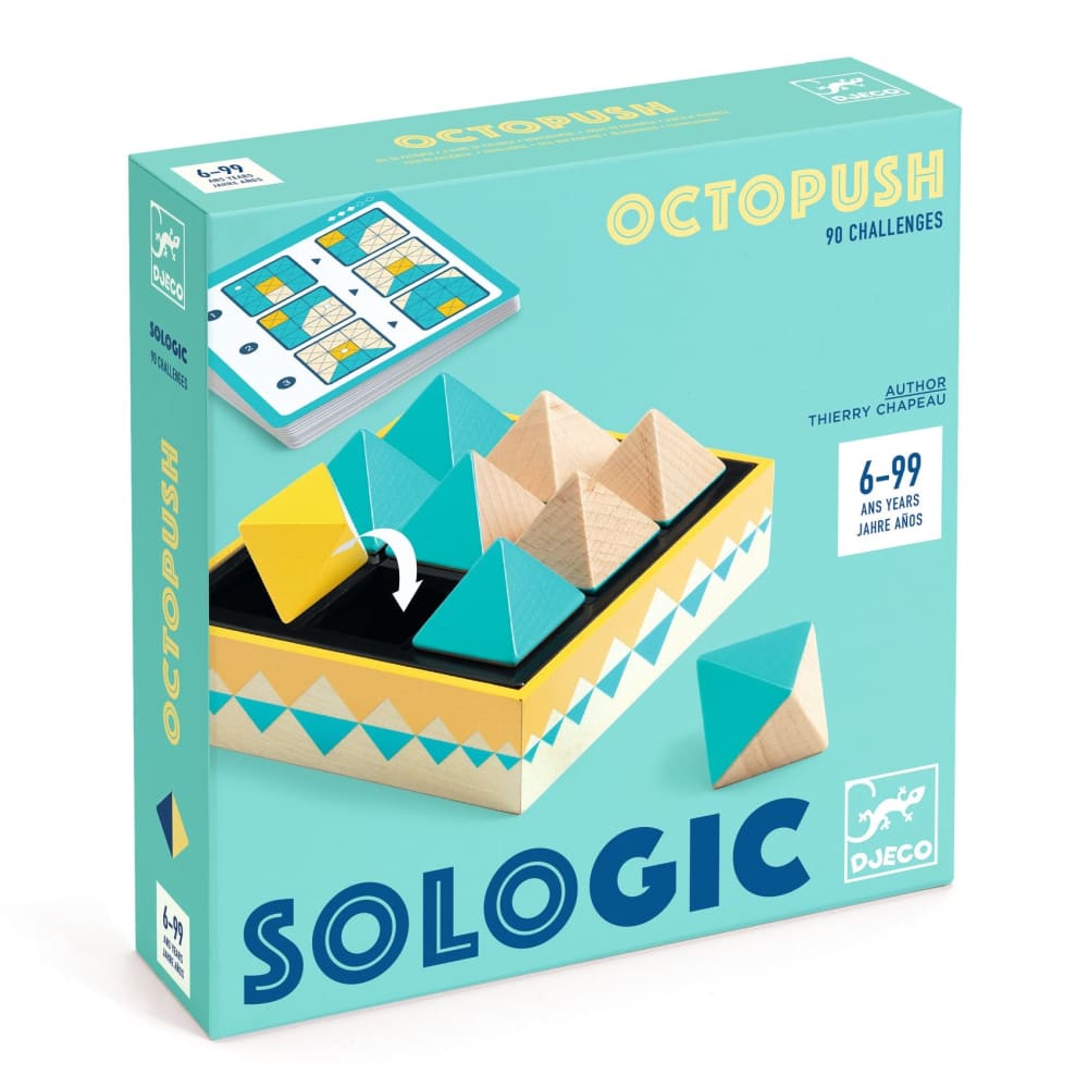 SoloGic OctoPush Sliding Block Puzzle - Djeco