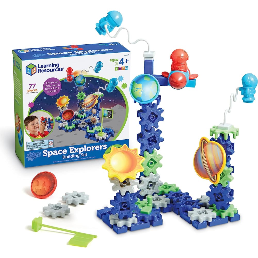 Space Explorers Gears Building Set - Learning Resources 765023092172
