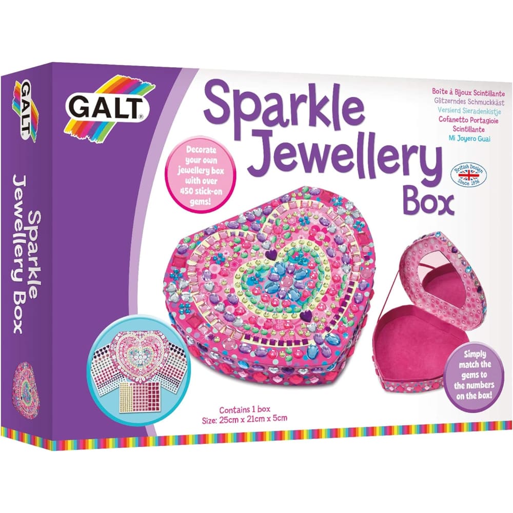 Sparkling Jewellery Box - Galt Toys 5011979552075