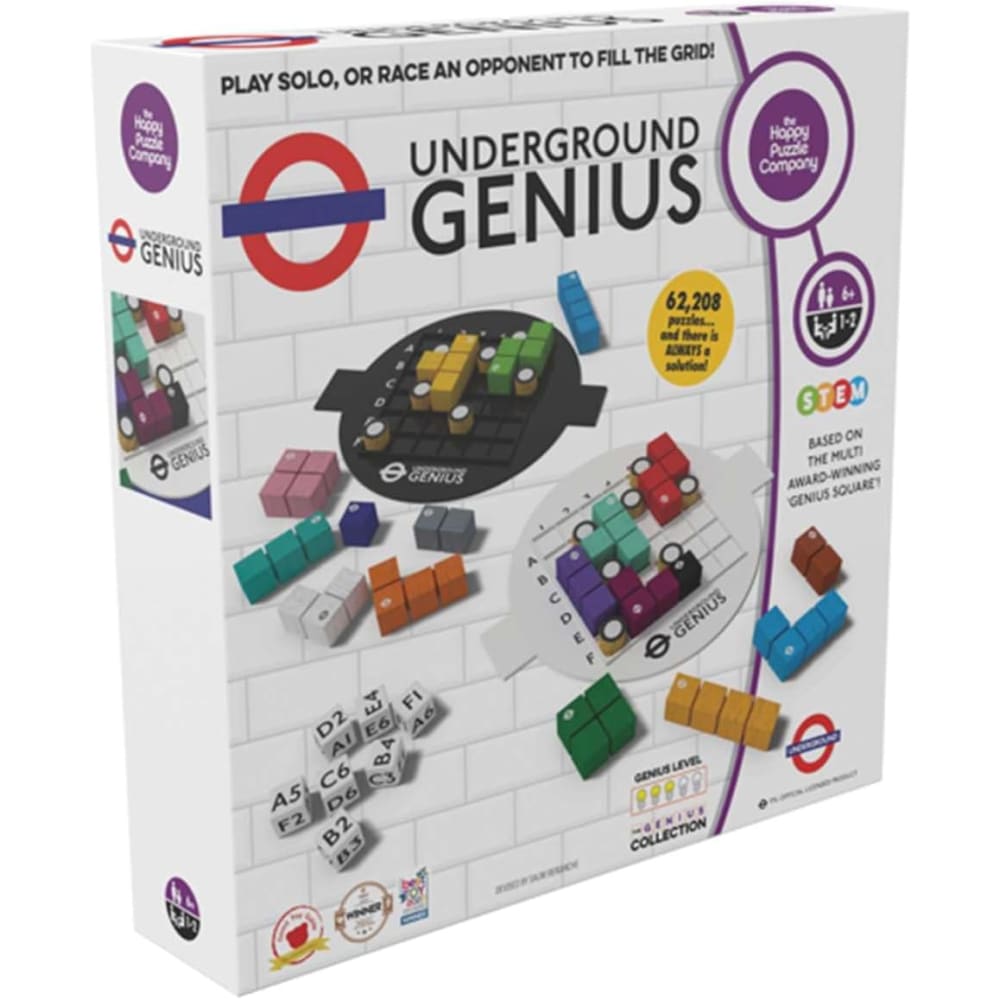 Underground Brain Train - Happy Puzzle Company