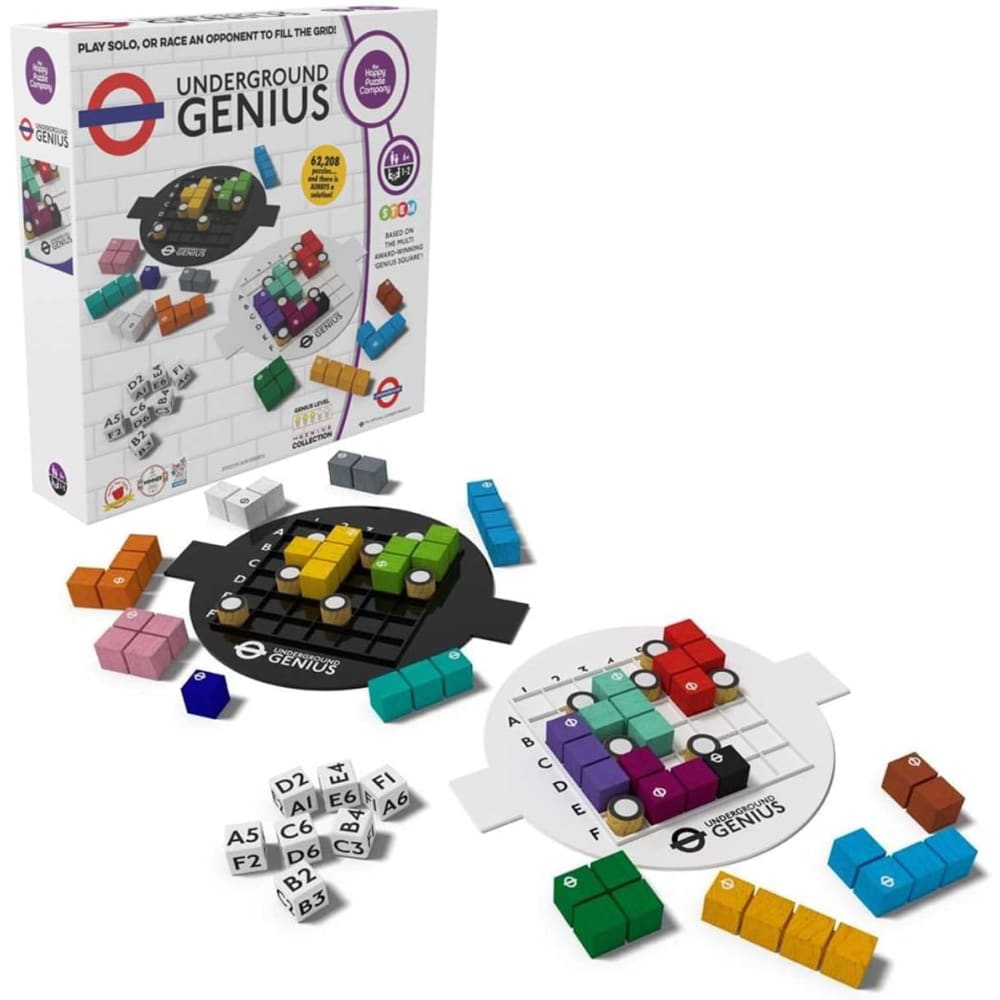 Underground Brain Train - Happy Puzzle Company