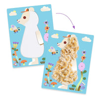 Wool & Velcro Fluffy Friends Activity - Djeco
