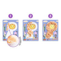 Wool & Velcro Fluffy Friends Activity - Djeco