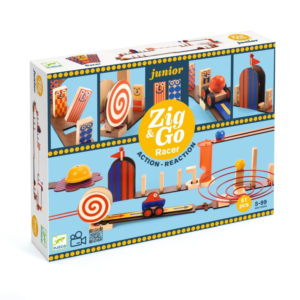 Zig & Go Junior - Racer - 51 pcs - Djeco