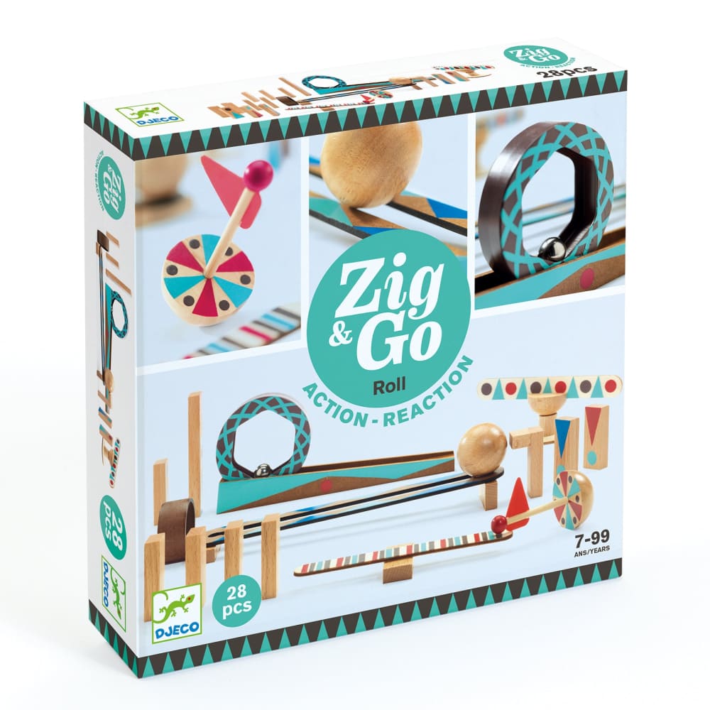 Zig & Go - Roll - 28 pcs - Djeco