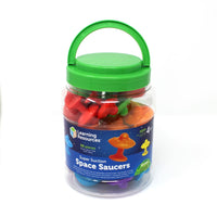 Learning Resources Super Suction Space Saucers (set of 30) - 5055506407506
