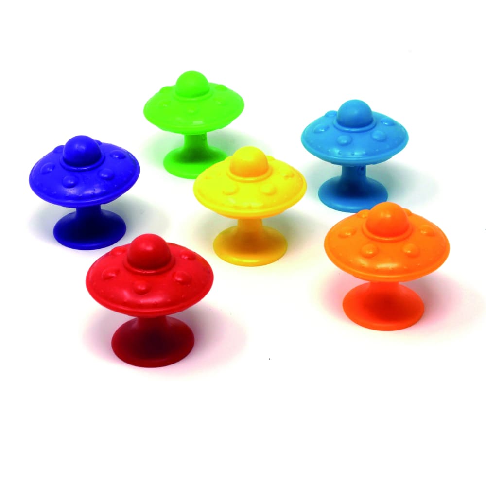 Learning Resources Super Suction Space Saucers (set of 30) - 5055506407506