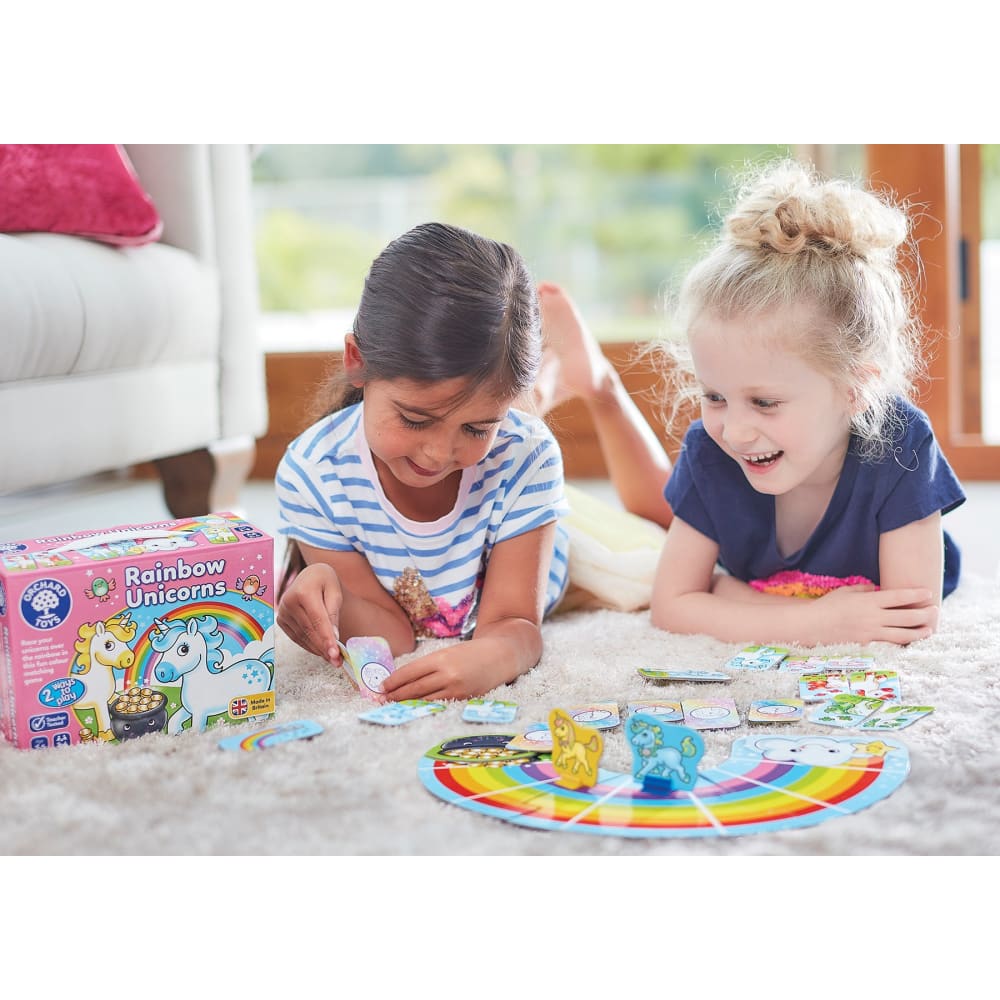 Orchard Toys Rainbow Unicorns Colour Game - 5011863000200