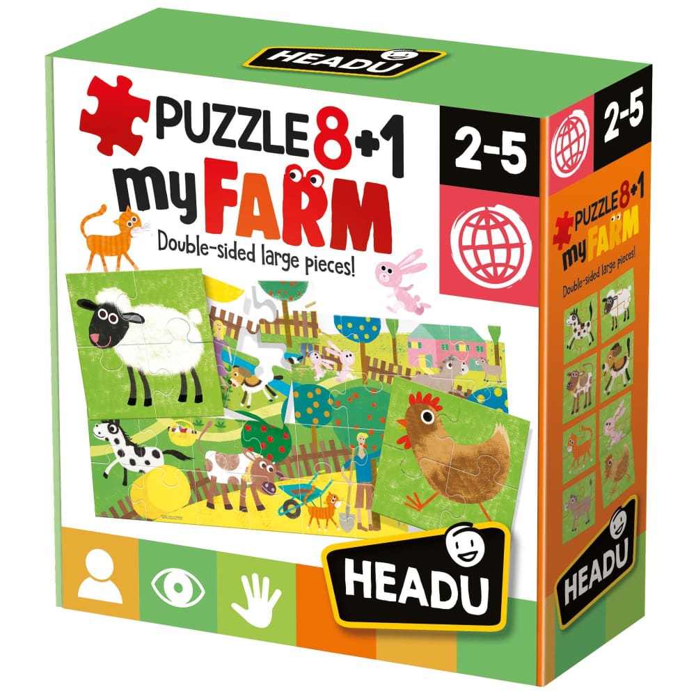 Puzzle 8+1 Farm - HeadU 8059591420867