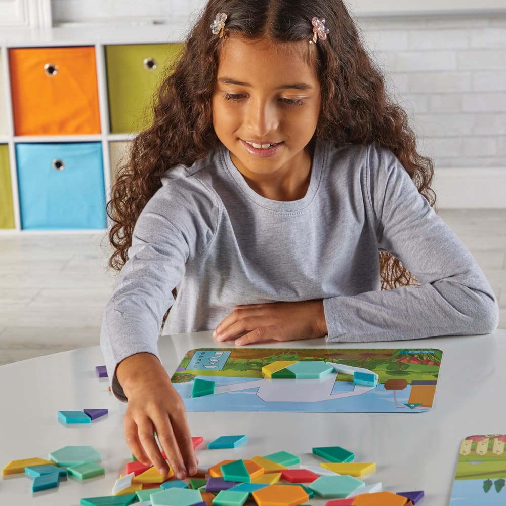 Seasons & Weather Pattern Block Puzzle Set - Learning Resources